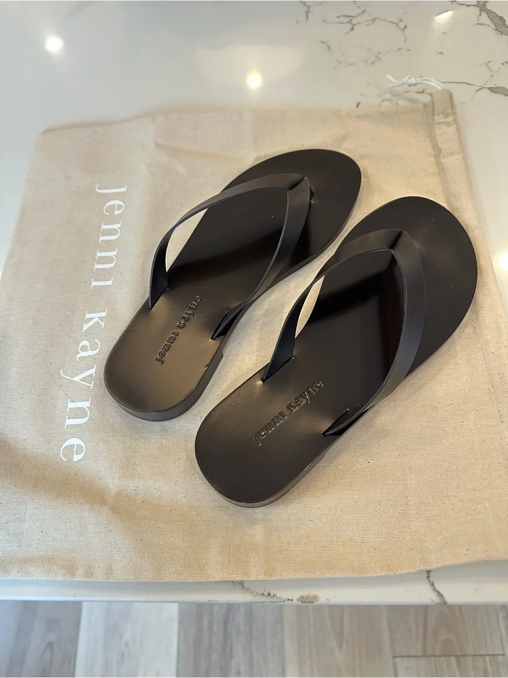 Jenni Kayne Gia Sandals in Dark Chocolate